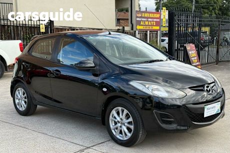 Black 2011 Mazda Mazda2 Hatch NEO