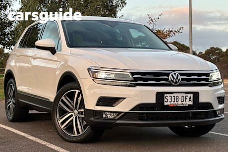 White 2019 Volkswagen Tiguan Wagon 162 TSI Highline