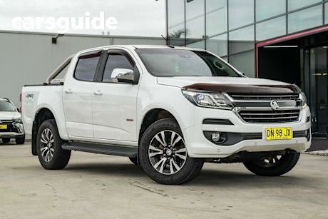 White 2019 Holden Colorado Crew Cab Pickup LTZ (4X4) (5YR)