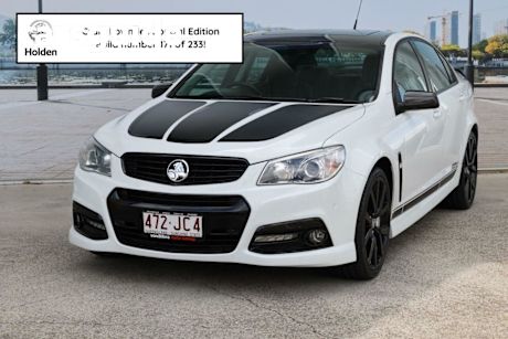 White 2014 Holden Commodore Sedan SS-V Redline