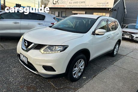 White 2014 Nissan X-Trail Wagon ST (fwd)