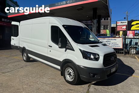 White 2018 Ford Transit Commercial