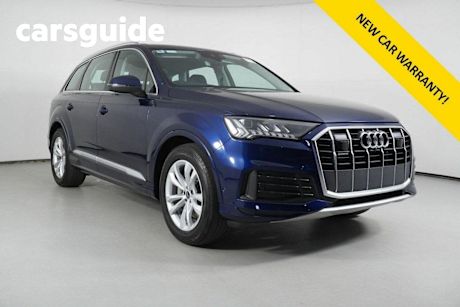 Blue 2023 Audi Q7 Wagon 45 TDI Quattro Mhev