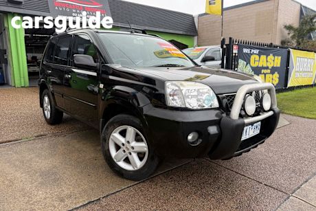 Black 2005 Nissan X-Trail Wagon ST (4X4)
