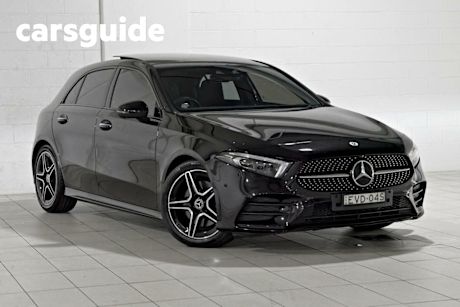 Black 2021 Mercedes-Benz A250 Hatchback 4Matic