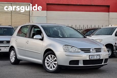 Silver 2009 Volkswagen Golf Hatchback 1.9 TDI Edition
