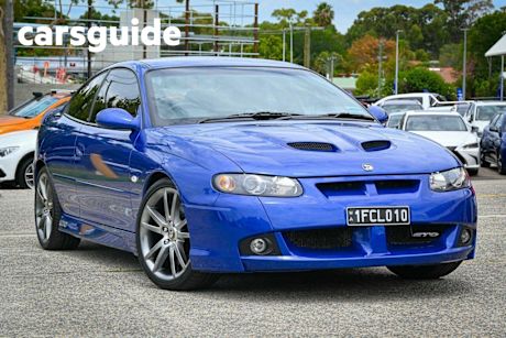 Blue 2005 HSV Coupe Coupe GTO