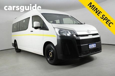 White 2019 Toyota Hiace Bus Commuter (12 Seats)