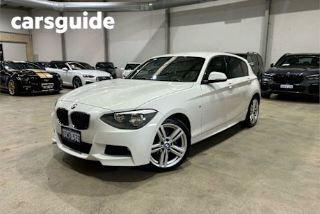 White 2014 BMW 118D Hatchback