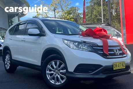 White 2014 Honda CR-V Wagon VTI (4X2)