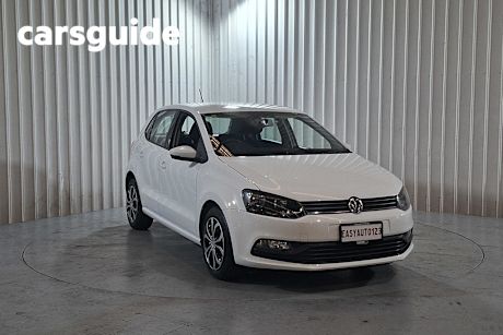 White 2014 Volkswagen Polo Hatchback 66 TSI Trendline
