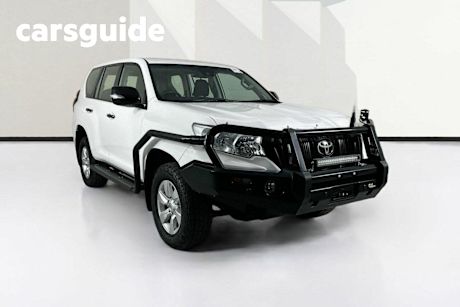 White 2020 Toyota Landcruiser Prado Wagon GX (4X4)
