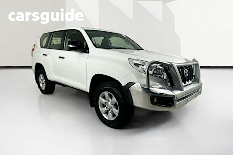 White 2016 Toyota Landcruiser Prado Wagon GX (4X4)