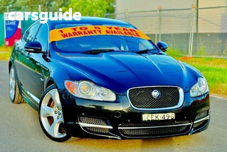 Black 2011 Jaguar XF Sedan 3.0 V6 Diesel S Luxury