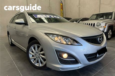Silver 2011 Mazda 6 Wagon Classic