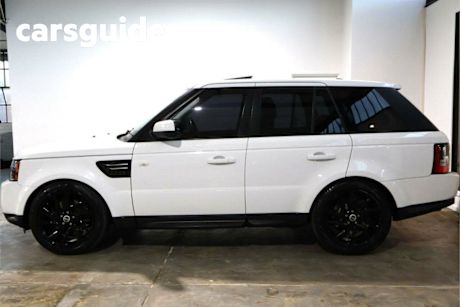 White 2012 Land Rover Range Rover Sport Wagon 3.0 SDV6