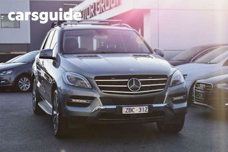 Silver 2012 Mercedes-Benz ML350 Wagon CDI Sports (4X4)
