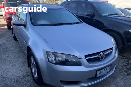 Silver 2009 Holden Commodore Sportswagon Omega