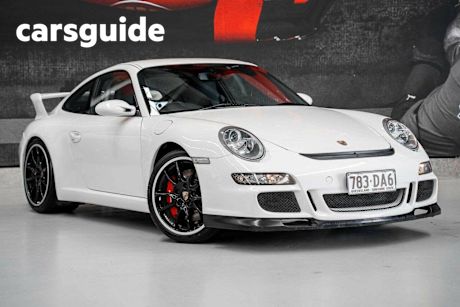 White 2007 Porsche 911 Coupe GT3