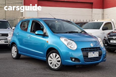 Blue 2013 Suzuki Alto Hatchback GL