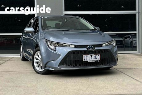 Grey 2022 Toyota Corolla Hatchback Ascent Sport Hybrid