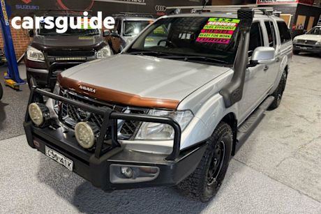 Silver 2014 Nissan Navara Ute Tray