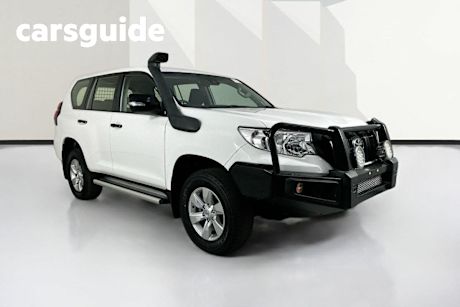 White 2019 Toyota Landcruiser Prado Wagon GX (4X4)