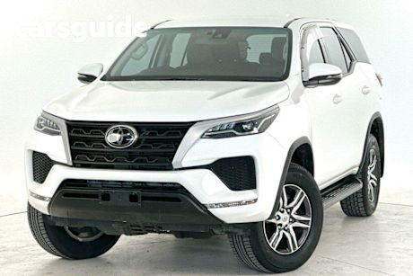 White 2021 Toyota Fortuner Wagon GX NAV
