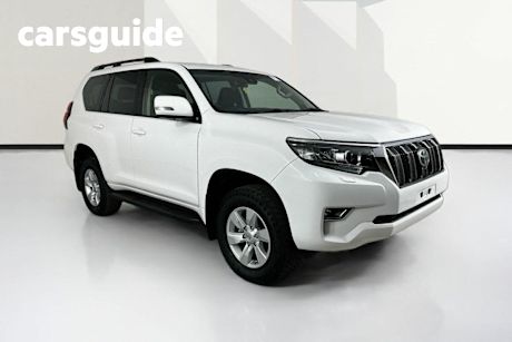 White 2022 Toyota Landcruiser Prado Wagon GXL