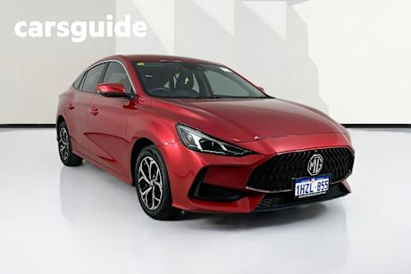 Red 2023 MG MG5 Sedan Vibe