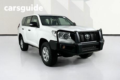 White 2019 Toyota Landcruiser Prado Wagon GX (4X4)