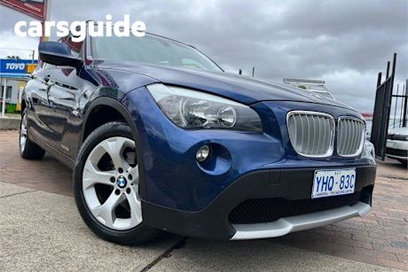 Blue 2011 BMW X1 Wagon Xdrive 20D