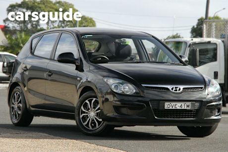 Black 2010 Hyundai I30 Hatchback SX