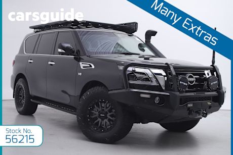 Black 2023 Nissan Patrol Wagon TI (4X4)