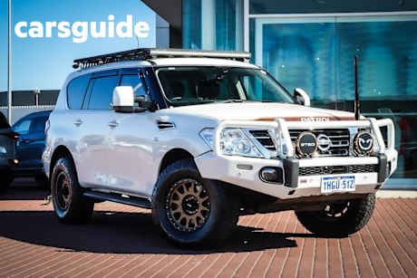 White 2018 Nissan Patrol Wagon TI-L (4X4)