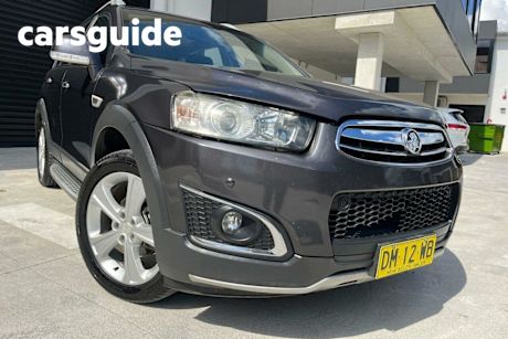 Grey 2014 Holden Captiva Wagon 7 LTZ (4X4)