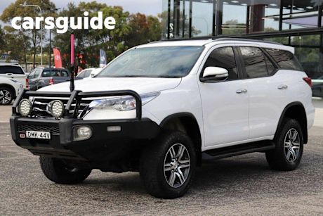 White 2017 Toyota Fortuner Wagon GXL