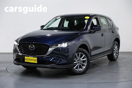 Blue 2023 Mazda CX-5 Wagon Maxx Sport (fwd)