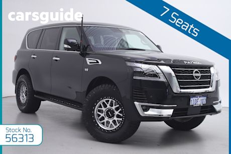 Black 2023 Nissan Patrol Wagon TI-L (4X4)