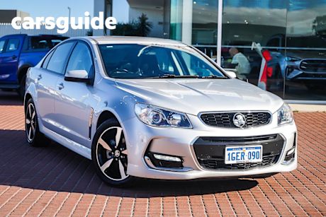 Silver 2017 Holden Commodore Sedan SV6