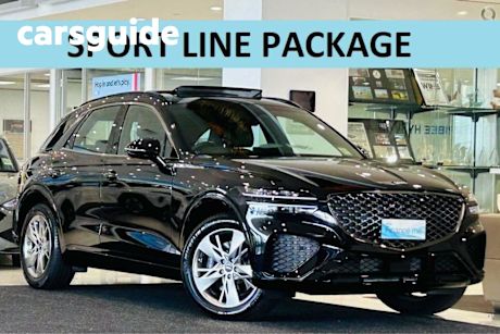 Black 2024 Genesis GV70 Wagon 2.5T LUX