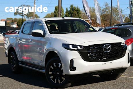 White 2025 Mazda BT-50 Dual Cab Pick-up GT (4X4)