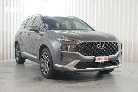 Grey 2023 Hyundai Santa FE Wagon Highlander HEV (7 Seat)