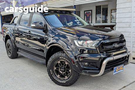 Black 2017 Ford Ranger Dual Cab Utility FX4 Special Edition