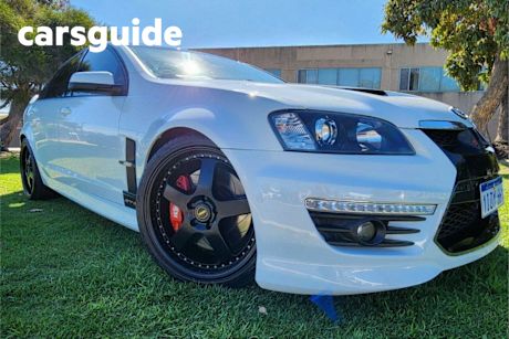 White 2009 HSV GTS Sedan