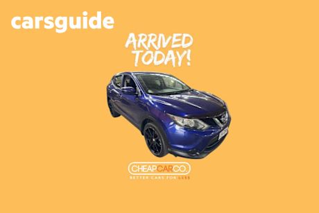 Blue 2015 Nissan Qashqai Wagon ST (4X2)
