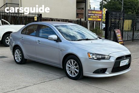 Silver 2014 Mitsubishi Lancer Sedan ES SPORT