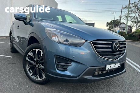 Blue 2015 Mazda CX-5 Wagon Akera (4X4)