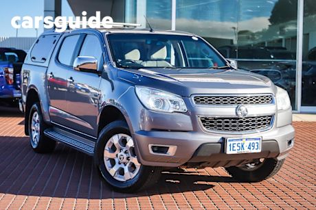 Grey 2015 Holden Colorado Crew Cab Pickup LTZ (4X4)