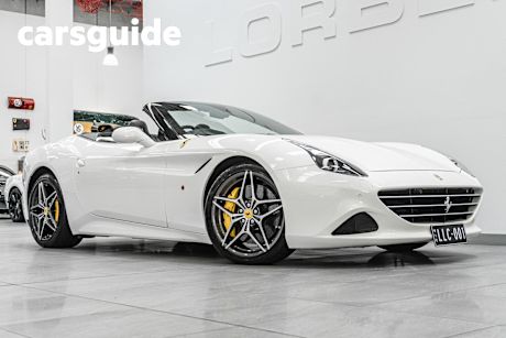 White 2014 Ferrari California Convertible T
